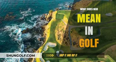 Decoding Golf Slang: What Does NCR Really Mean?