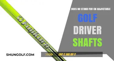 Understanding "NU" on Adjustable Golf Driver Shafts: A Guide