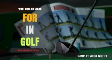 Understanding OB in Golf: What Does It Stand For and Mean?