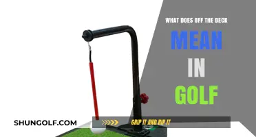 Unveiling the Mystery: What Does 'Off the Deck' Mean in Golf?
