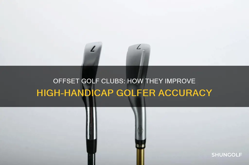 what does offset on golf clubs help high-handicap golfers with