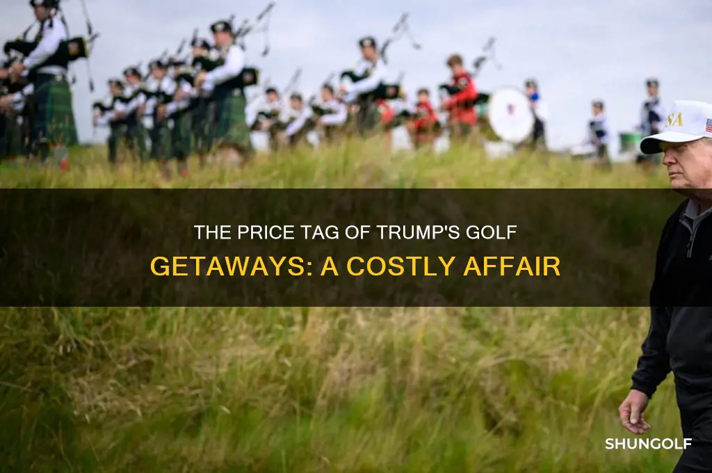 what does one golf trip of trumps cost