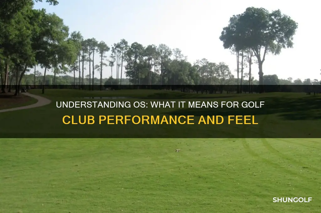 what does os mean for golf clubs