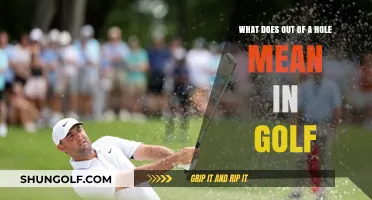 Decoding Golf Slang: What Does 'Out of a Hole' Really Mean?