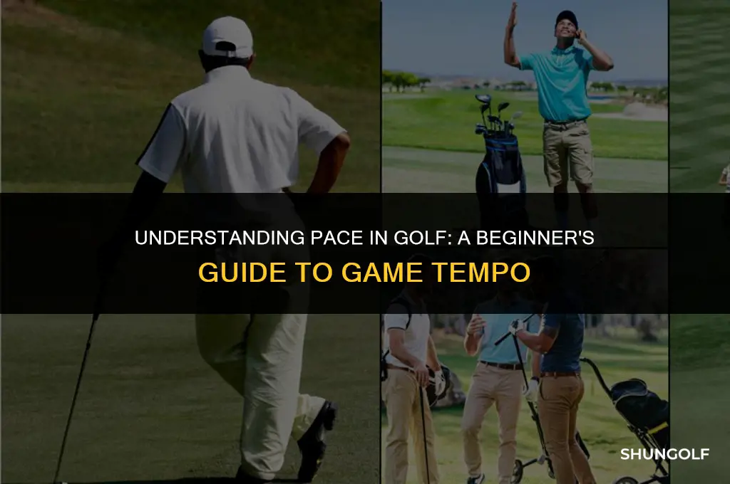 what does pace mean in golf