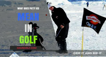 Decoding Golf Slang: What's a Patty Ice and How to Use It