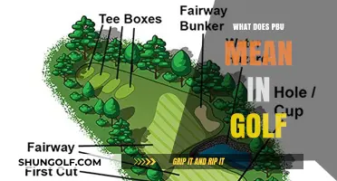 Decoding Golf Slang: What Does PBU Really Mean?