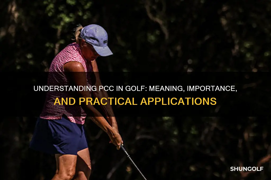 what does pcc stand for in golf