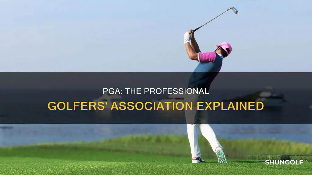 what does pga stand for golf