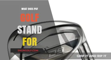 Understanding PGF Golf: Decoding the Acronym and Its Meaning in Golf