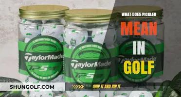 Unraveling the Mystery: What Does 'Pickled' Mean in Golf?