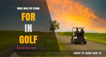 Understanding PIP in Golf: Meaning, Importance, and Practical Applications