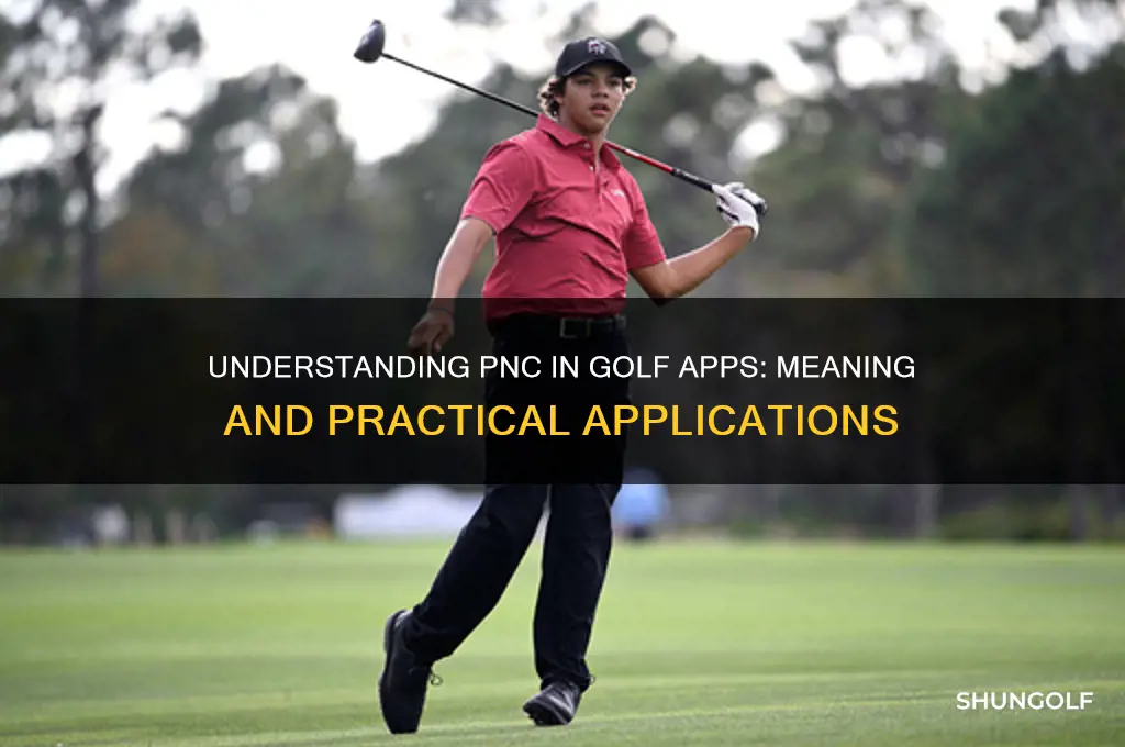 what does pnc stand for in golf app