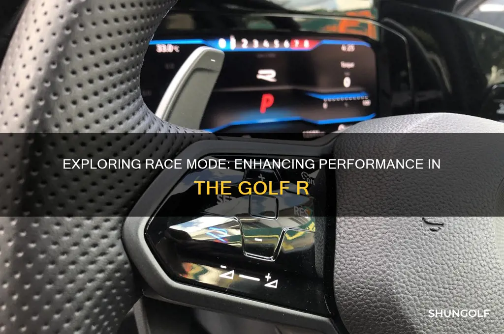 what does race mode do golf r