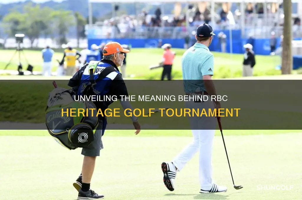 what does rbc heritage golf stand for