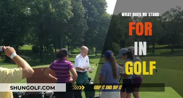 Unveiling the Mystery: What Does RD Stand for in Golf?