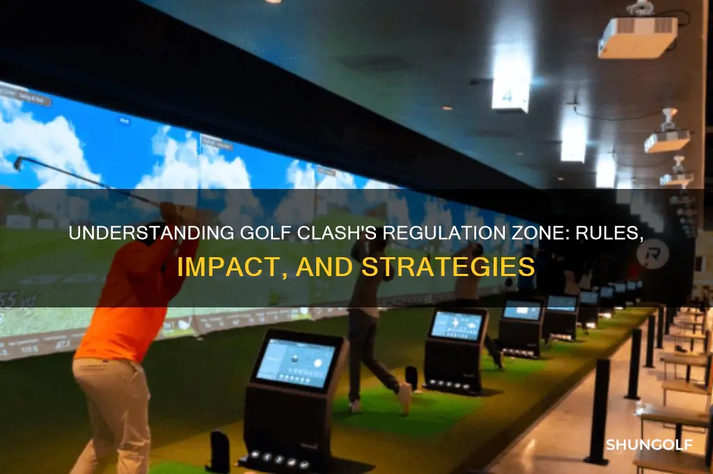 what does regulation zone in golf clash