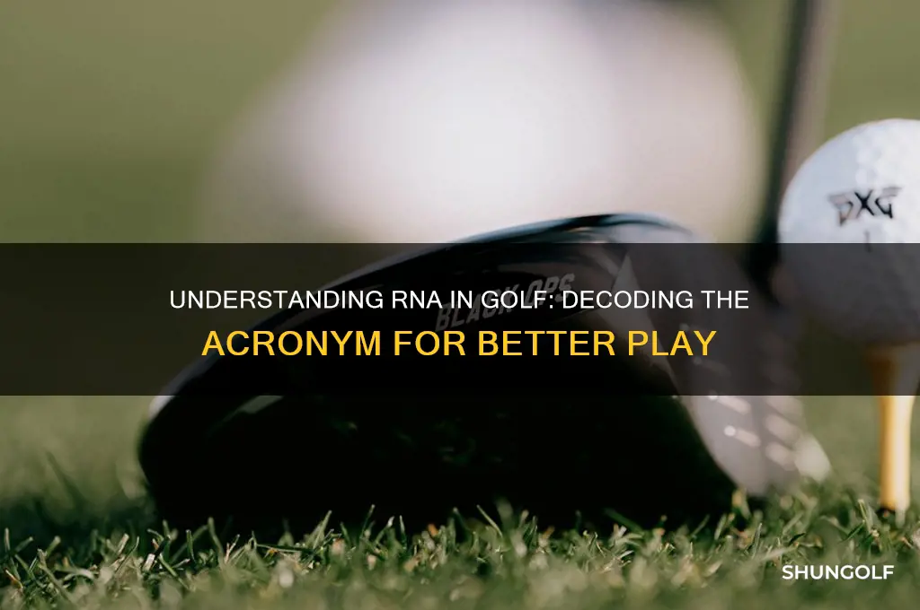 what does rna in golf stand for