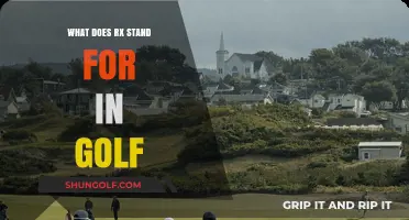 What Does RX Stand For in Golf? Unlocking the Mystery