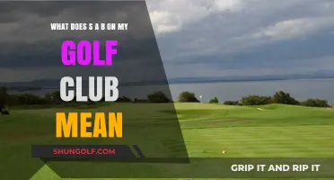Understanding the S.A.B. Stamp on Your Golf Club: A Guide