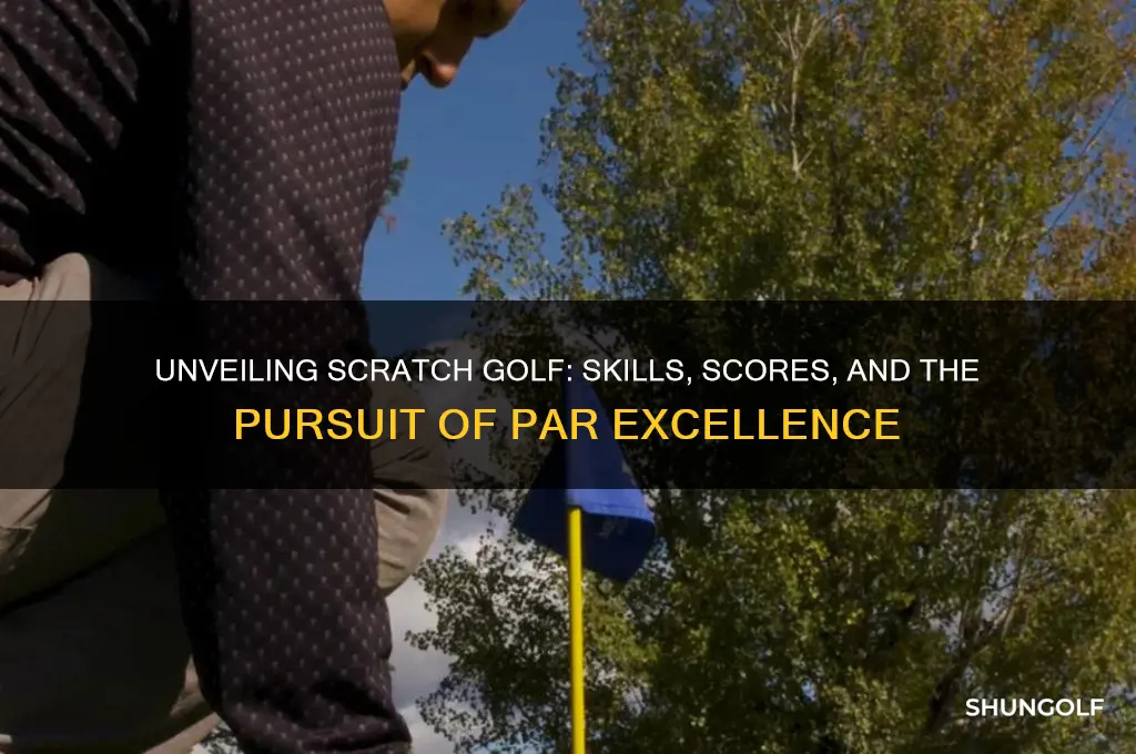 what does scratch golf look like
