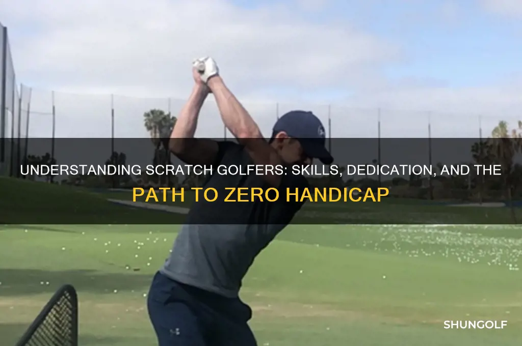 what does scratch golfer