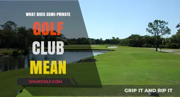 Understanding Semi-Private Golf Clubs: Membership, Access, and Benefits Explained