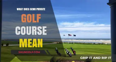Understanding Semi-Private Golf Courses: Membership, Access, and Benefits Explained