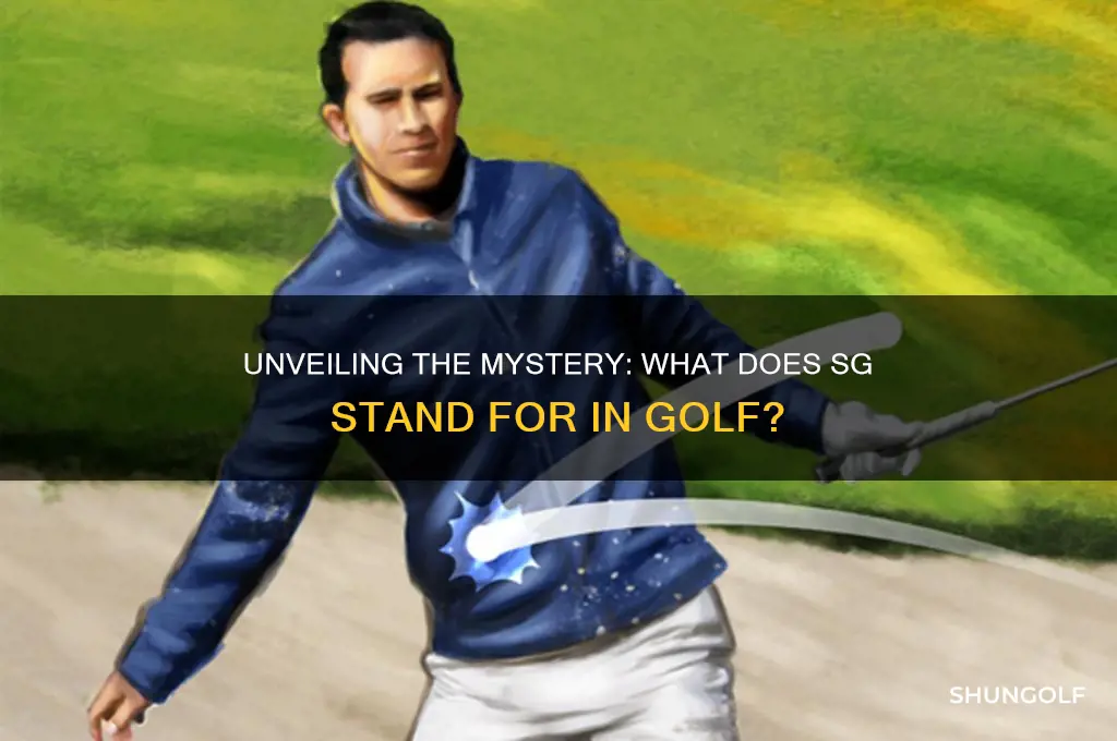 what does sg stand for in golf