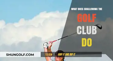 Shallowing the Golf Club: Enhancing Swing Efficiency and Distance