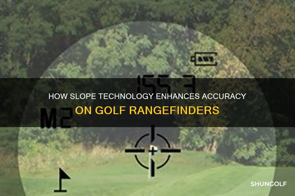 what does slope do on a golf rangefinder
