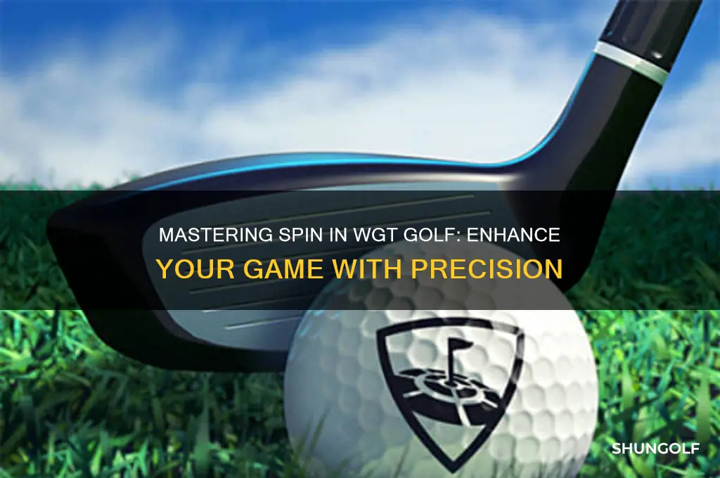 what does spin do in wgt golf