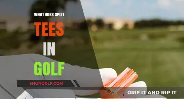 Understanding Split Tees in Golf: Benefits, Usage, and Techniques