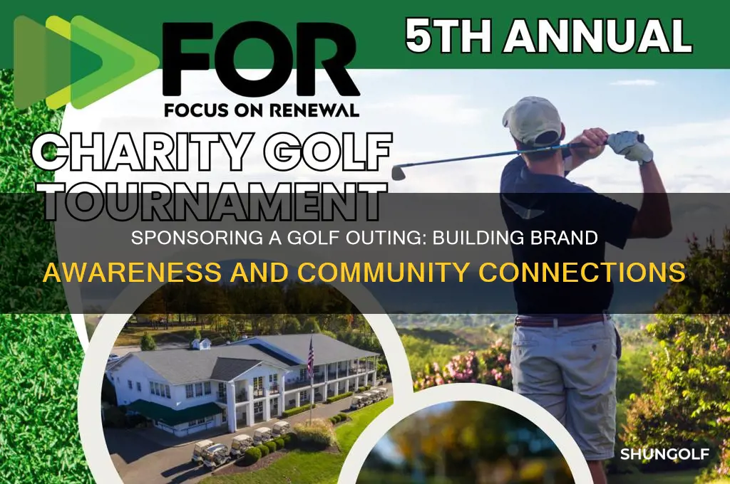 what does sponsoring a golf outing create