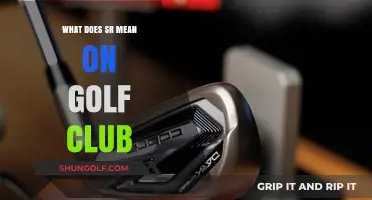 What Does SR Mean on Golf Clubs? A Complete Explanation