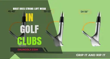 Understanding Strong Loft in Golf Clubs: Definition, Impact, and Benefits