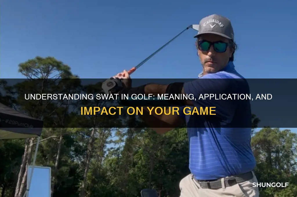 what does swat stand for in golf
