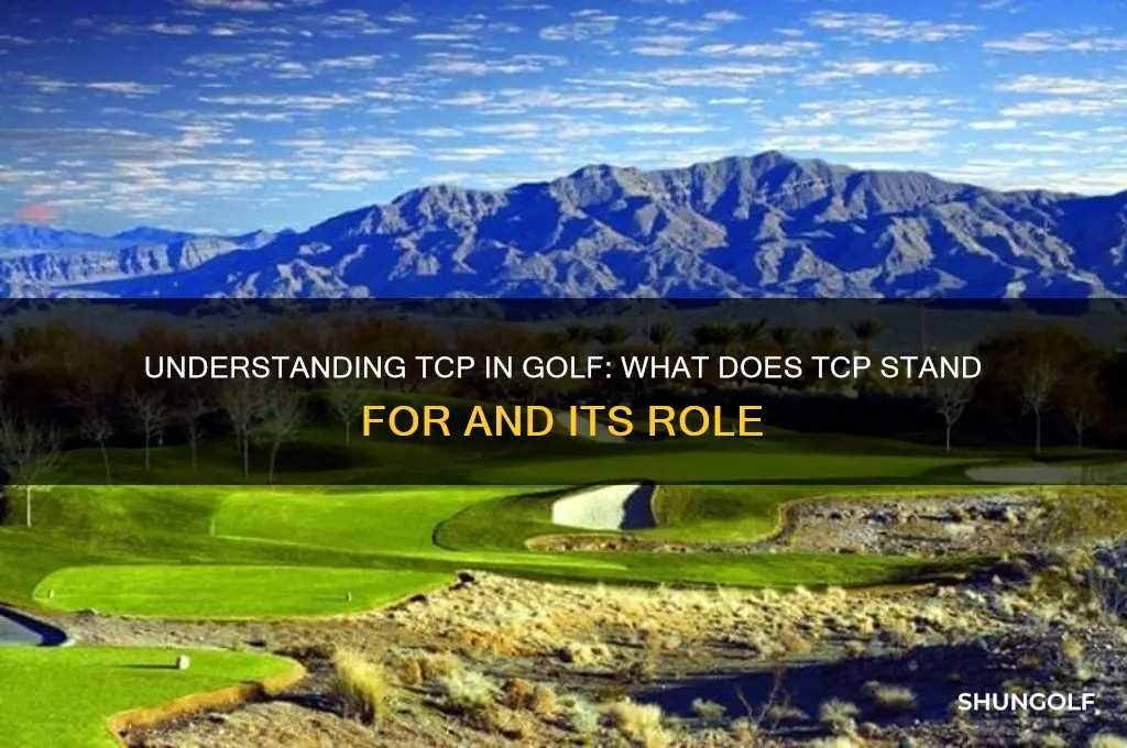 what does tcp stand for golf