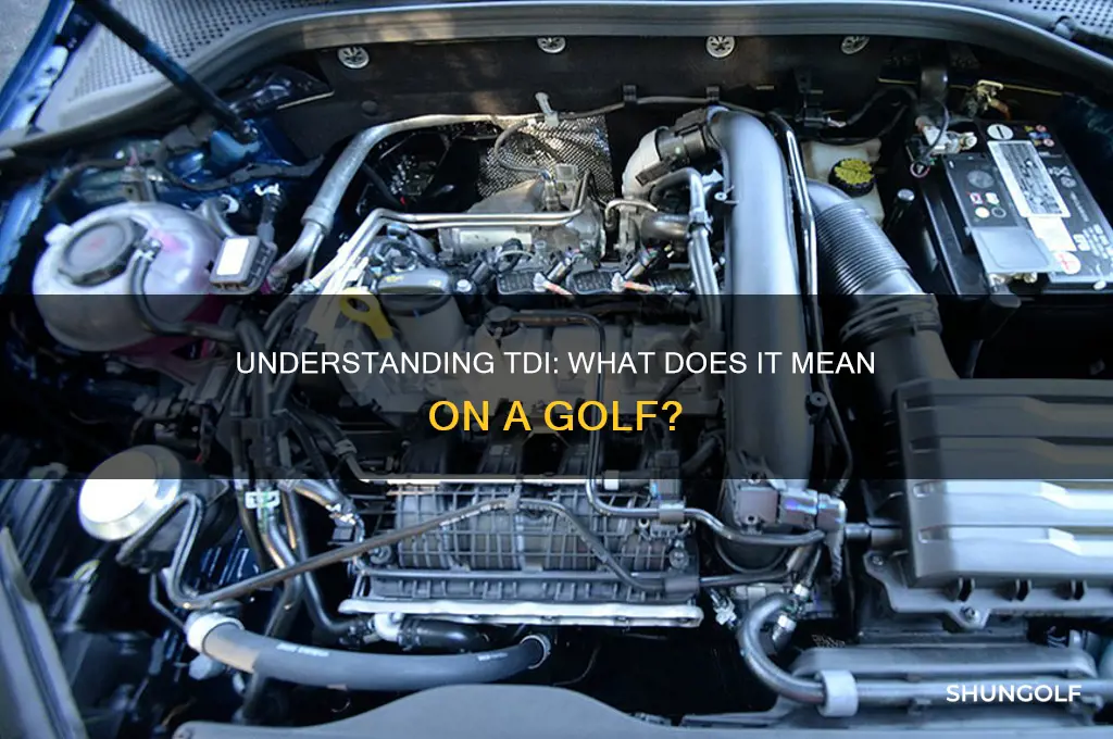 what does tdi stand for on a golf