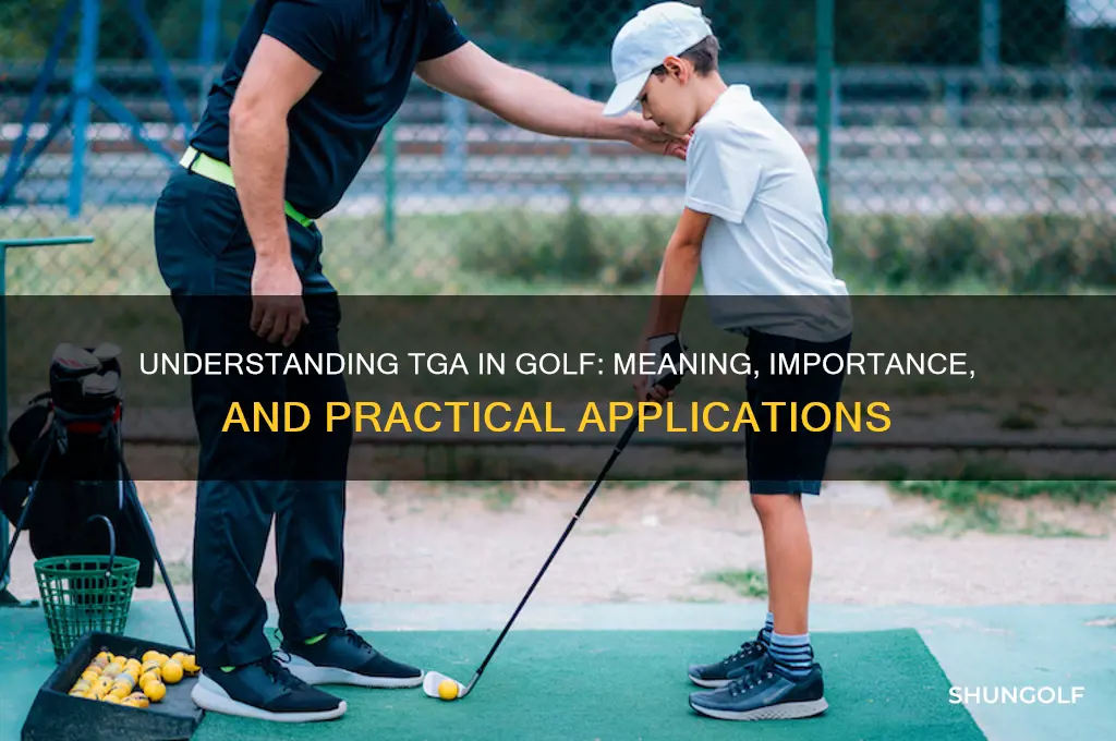 what does tga stand for in golf