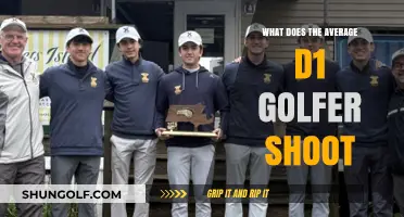 Average D1 Golfer Scores: Unveiling the Typical Collegiate Golf Performance