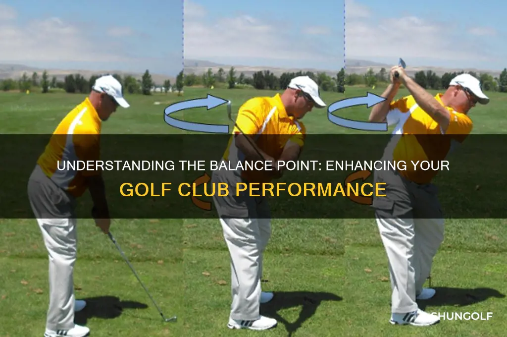 what does the balance point on a golf club mean