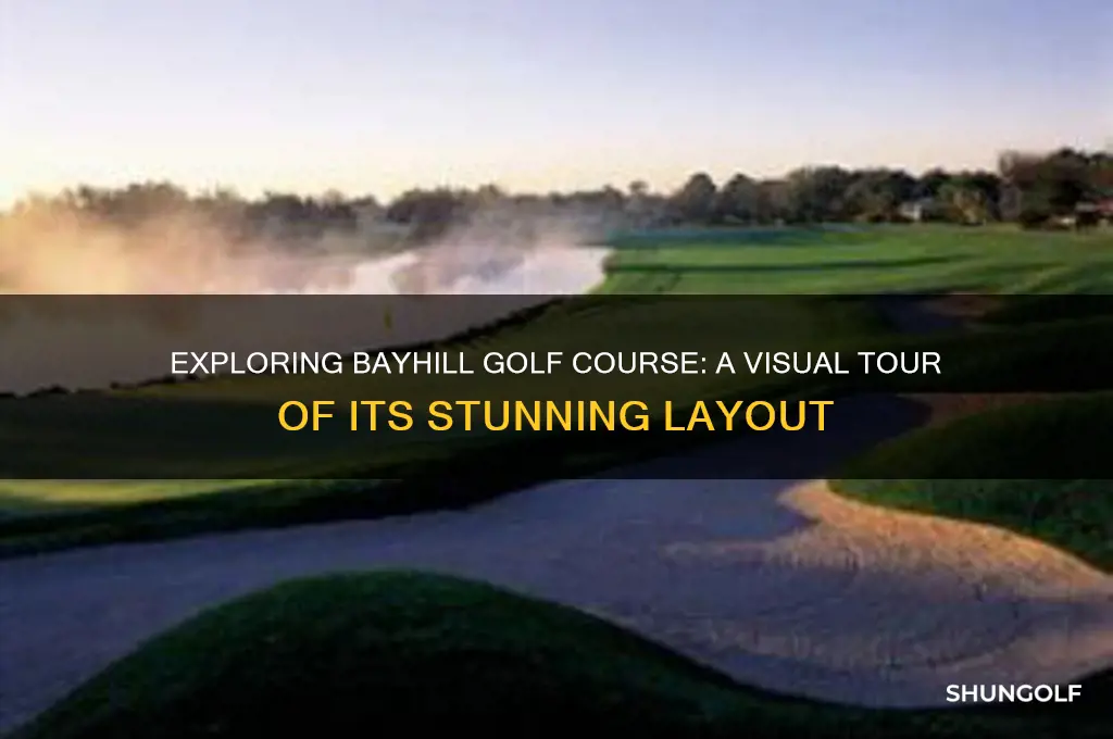 what does the bayhill golf course look like