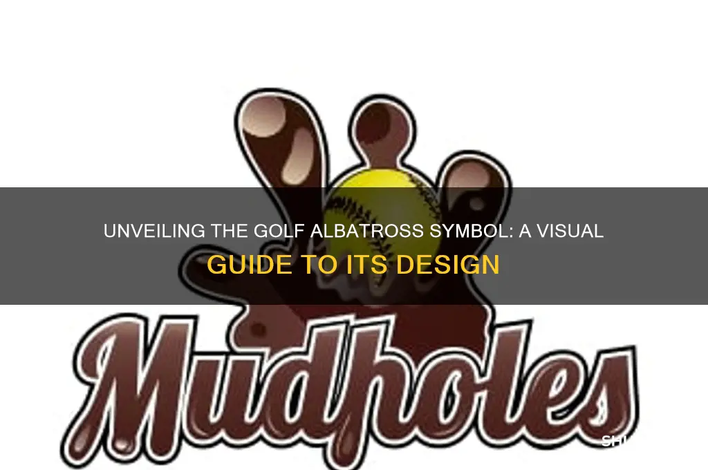 what does the golf albatross symbol look like
