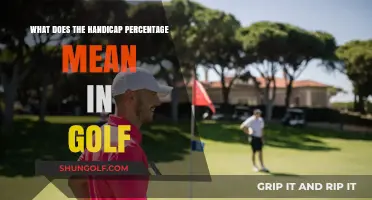 Understanding Golf Handicap Percentages: A Clear Explanation for Players