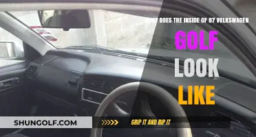 Exploring the Interior of a 1997 Volkswagen Golf: A Detailed Look