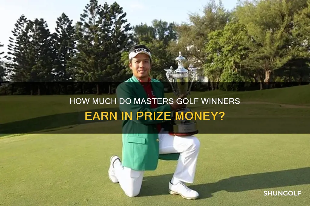 what does the masters golf pay
