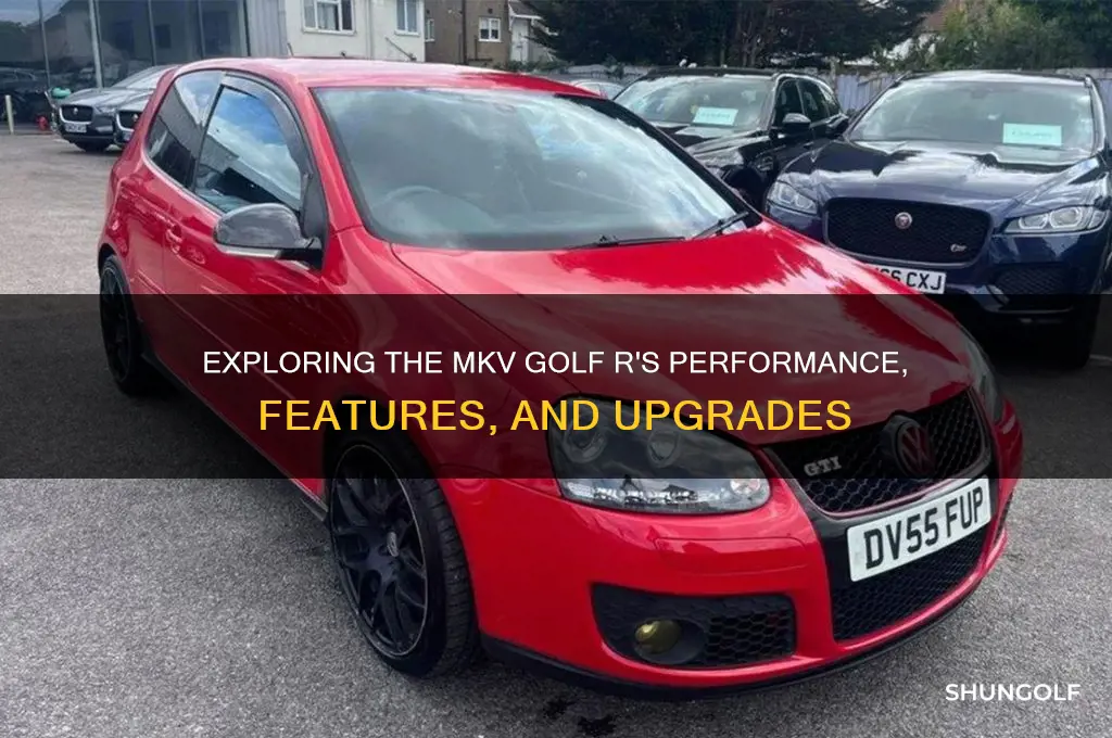 what does the mkv golf r have