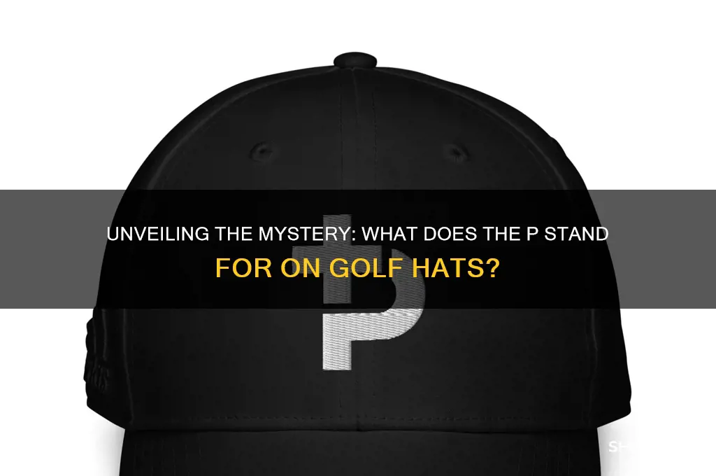 what does the p stand for on golf hats