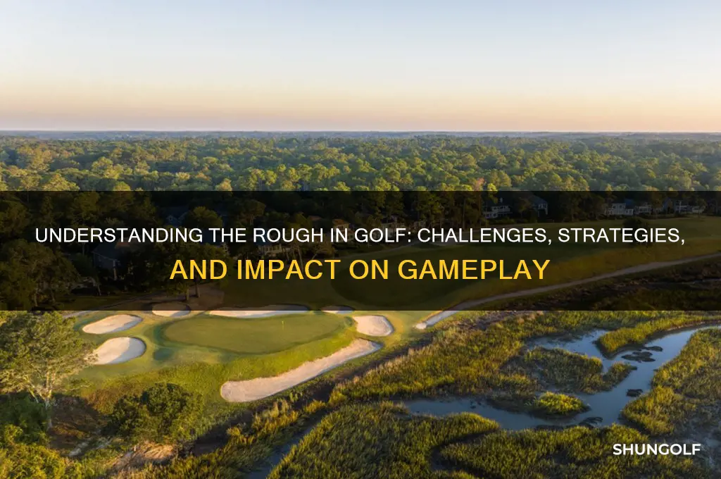 what does the rough in golf